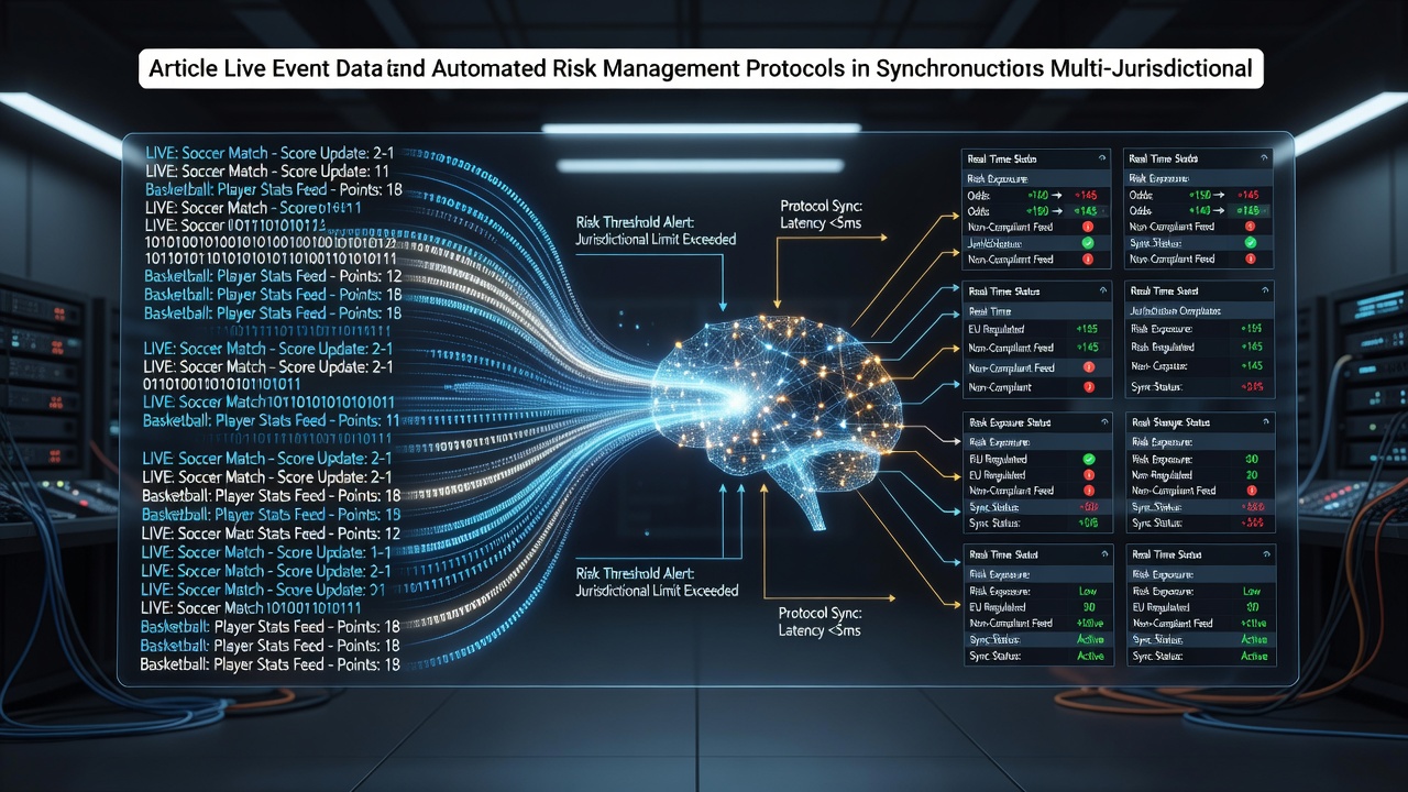Live event data feeds integrating with risk management systems in betting platforms