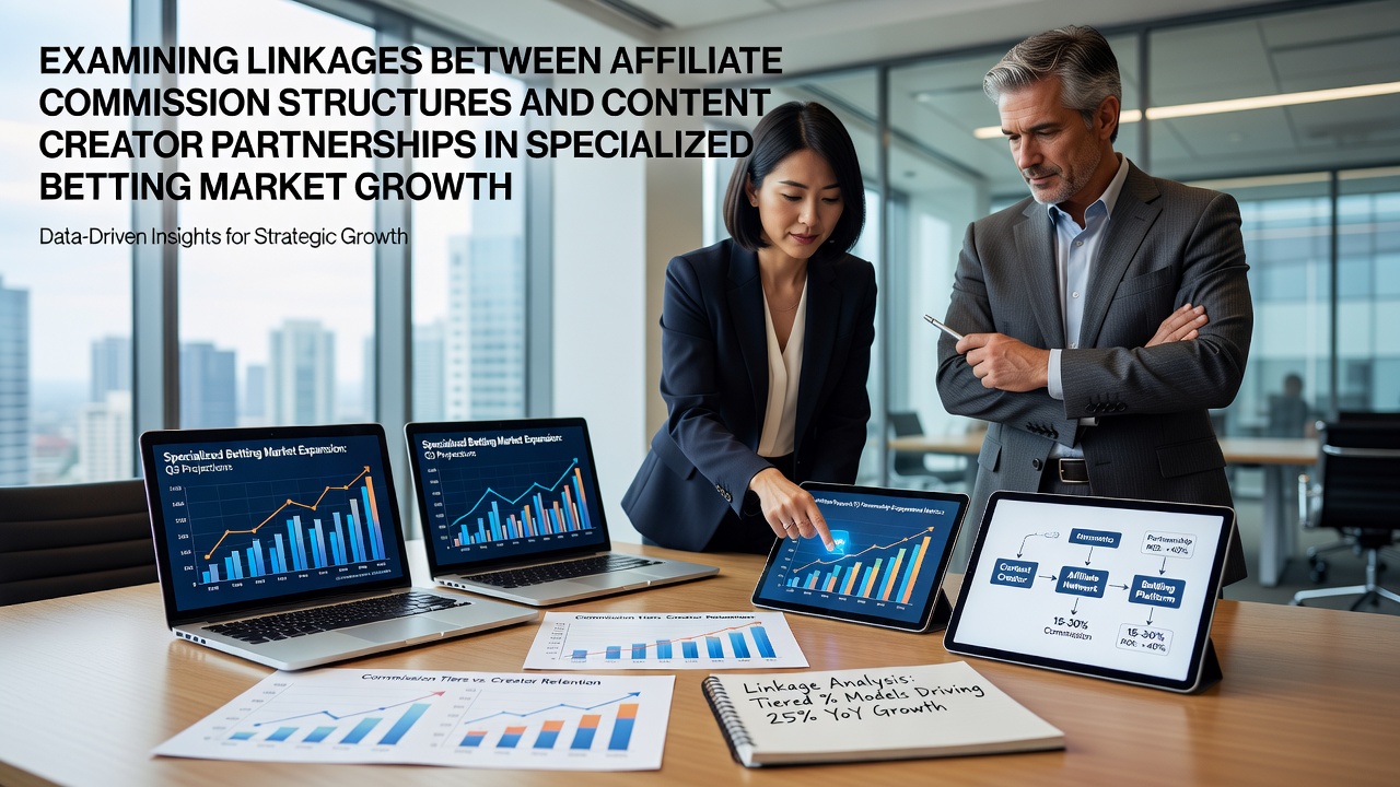 Affiliate commission structures and content creator partnerships driving specialized betting market expansion