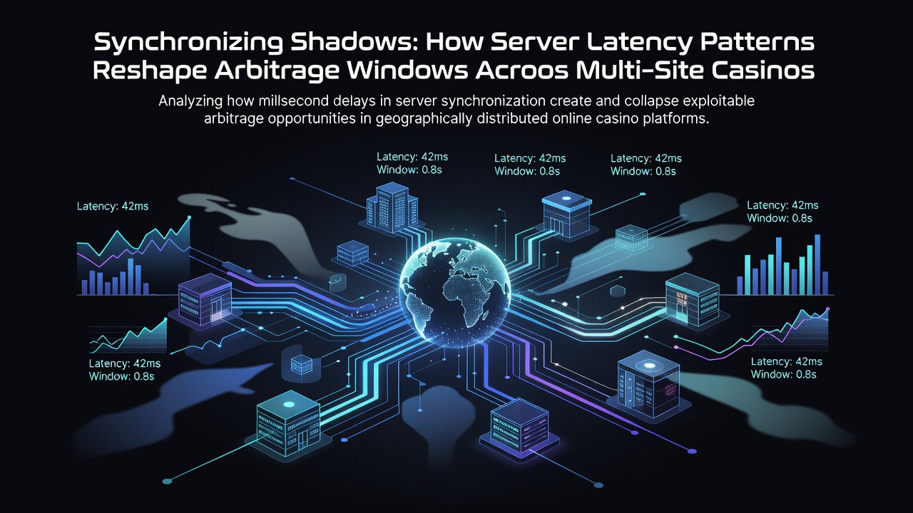 Graph illustrating latency spikes and corresponding arbitrage window durations over a 24-hour period