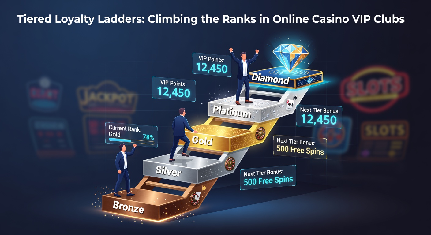 Infographic detailing VIP tier benefits progression, from cashback percentages to exclusive events and personal hosts across bronze to platinum levels
