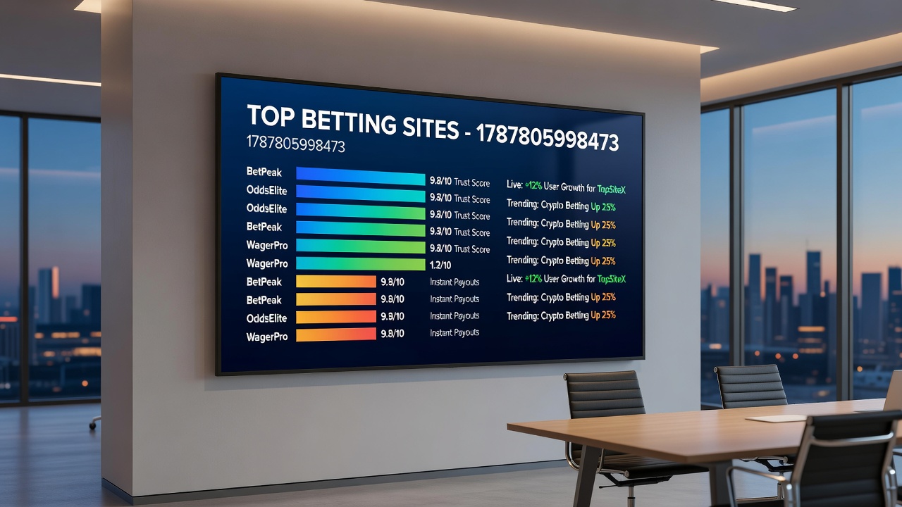 Mobile and desktop views of betting site features including live odds and payment options
