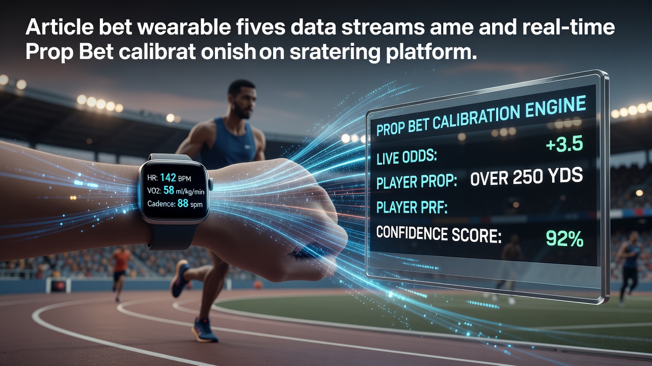 Wearable fitness trackers syncing data streams with sports wagering analytics dashboards